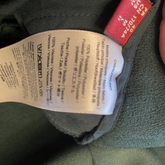 Comptoir Des Cotonniers Green Jumpsuit, Size Medium - Picture 8 of 9